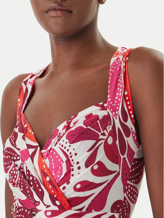 Morgan Morgan Φόρεμα καλοκαιρινό 261-RANNA Ροζ Regular Fit