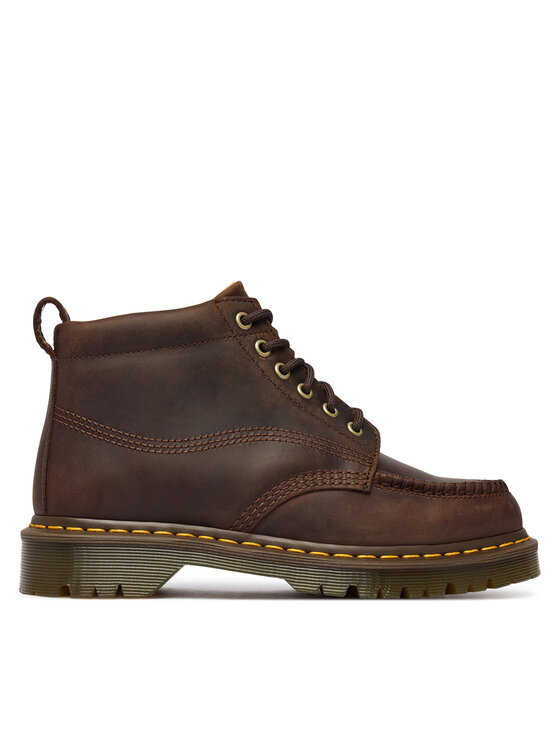 Dr. Martens Dr. Martens Kotníková obuv Lowell Chukka DM43350201 Tmavě hnědá