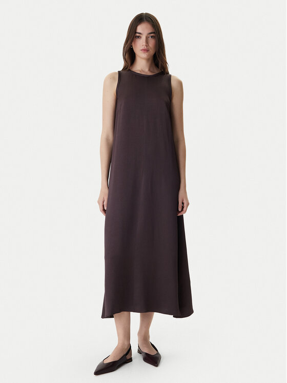 Marella Marella Suvekleit Uguale 2615221011 Pruun Regular Fit