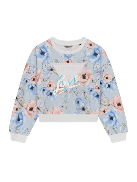 Guess Guess Sweatshirt J6RQ04 KA6R4 Himmelblau Regular Fit