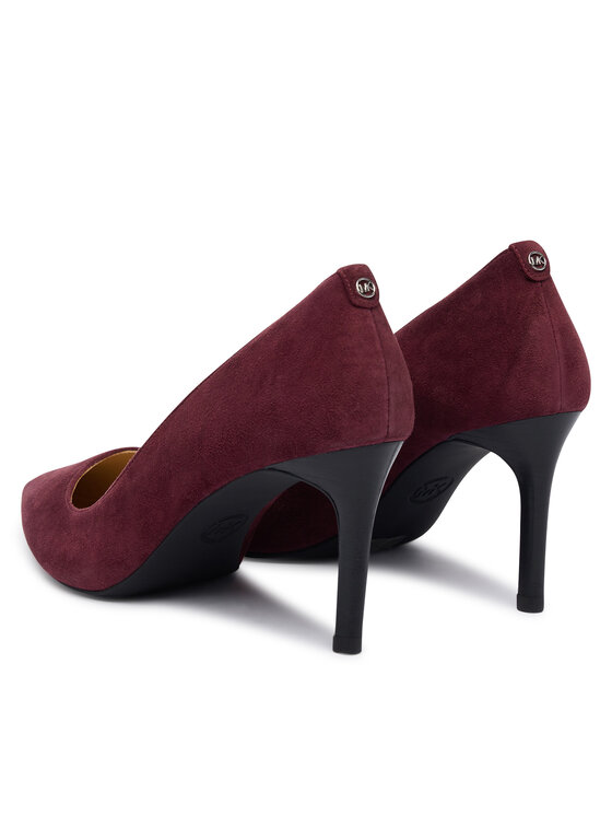MICHAEL Michael Kors MICHAEL Michael Kors Čevlji z visoko peto Alina 40F5HNMP1S Bordo rdeča
