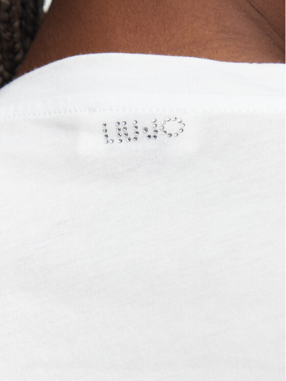 Liu Jo Liu Jo T-shirt WF6324 J0088 Bianco Regular Fit