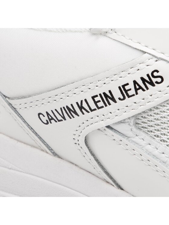 calvin klein white jeans marvin trainers