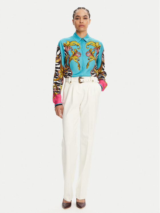 Versace Jeans Couture Versace Jeans Couture Marškiniai 78HAL2P1 Mėlyna Regular Fit