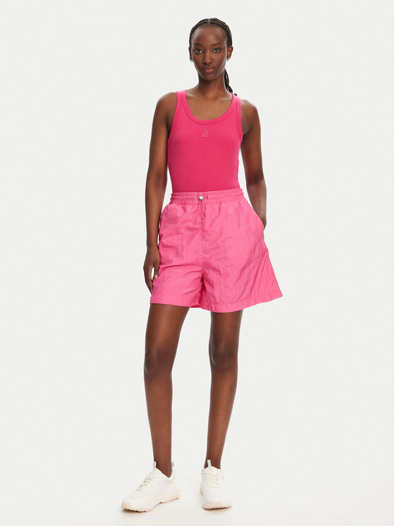 HUGO HUGO Szövet rövidnadrág 50536957 Rózsaszín Relaxed Fit