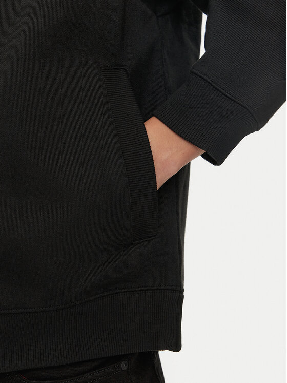 HUGO Hugo Kardigan Dacardigo 50516705 Crna Relaxed Fit