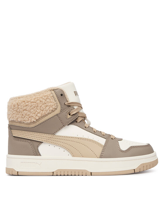 Puma Puma Сникърси Rebound Slam Mid Cozy Jr 407728 01 Сив