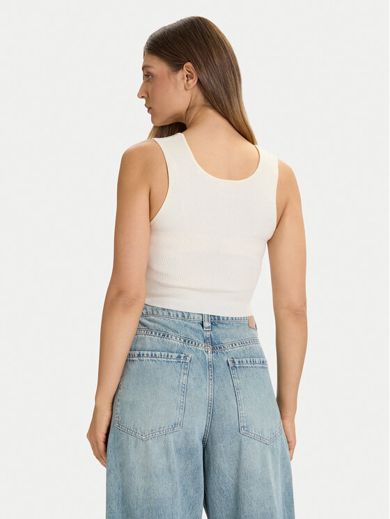 Guess Guess Top V5BP05 Z3JD2 Béžová Slim Fit