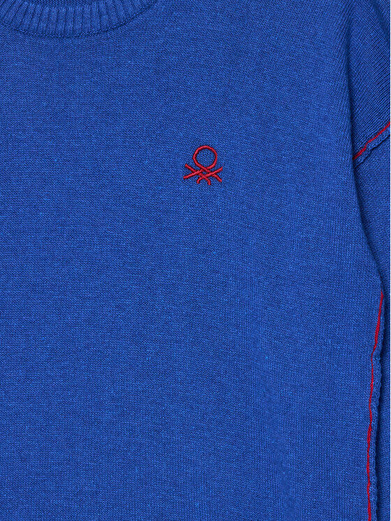 United Colors Of Benetton United Colors Of Benetton Kampsun 1041H1025 Sinine Regular Fit