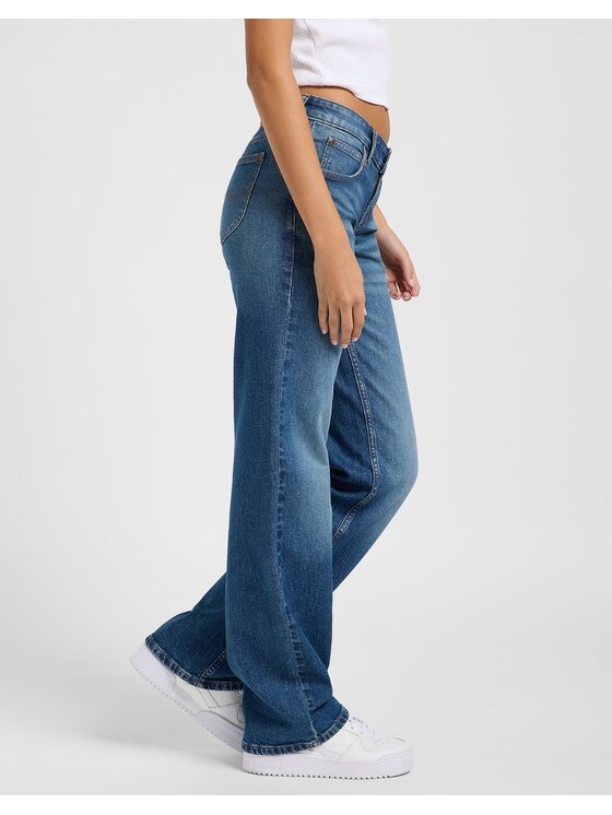 Lee Lee Jeansy Zoe Niebieski Straight Fit