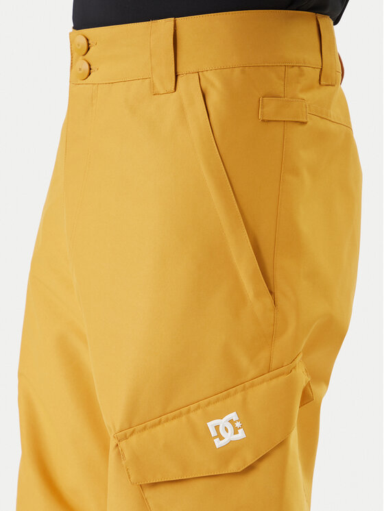 DC Shoes DC Shoes Snowboardové kalhoty Banshee ADYTP03042 Žlutá Regular Fit