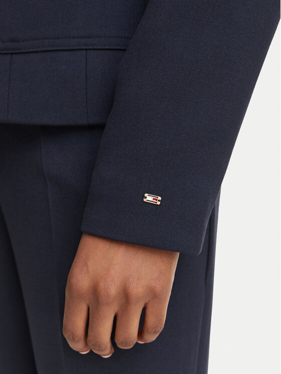Tommy Hilfiger Tommy Hilfiger Marynarka WW0WW51728 Granatowy Slim Fit