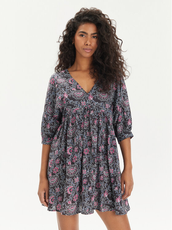 Pepe Jeans Letné šaty Darcy PL953488 Sivá Regular Fit