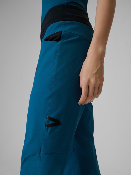 4F 4F Spodnie outdoor 4FRSS26TFTRF1464-46S Zielony Regular Fit