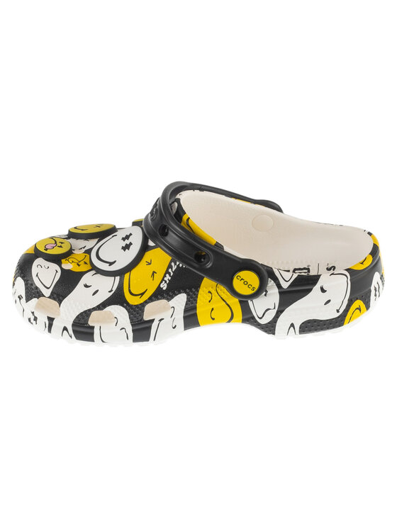 Crocs Crocs Ciabatte Classic Smiley Clog K Nero