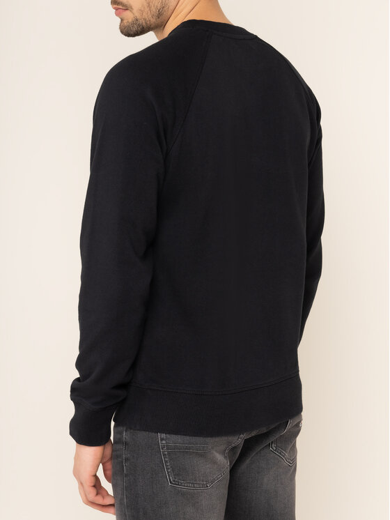 Calvin Klein Jeans Calvin Klein Jeans Μπλούζα Monogram J30J313222 Μαύρο Regular Fit