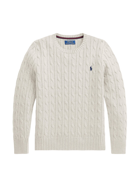 Polo Ralph Lauren Polo Ralph Lauren Svetr 323702674024 Bílá Regular Fit