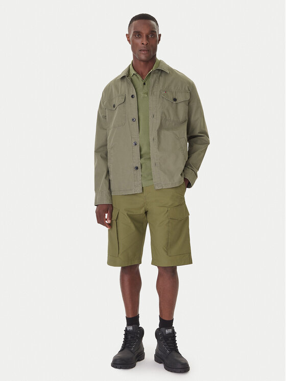 G-Star Raw G-Star Raw Bavlnené šortky Core D26220-C973 Zelená Regular Fit