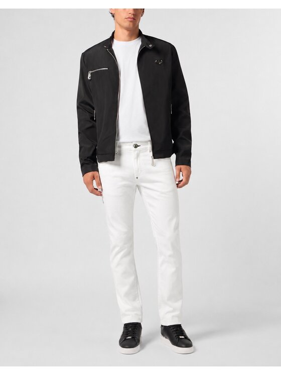 PHILIPP PLEIN PHILIPP PLEIN Jeans 31789 Bianco Slim Fit