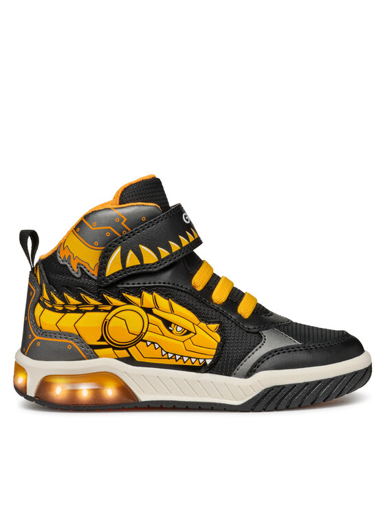 Geox Sneakers J Inek Boy J469CA 011BC C0054 DD Negru