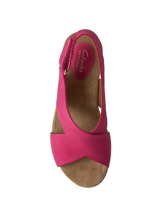 Clarks Sanda y Caslynn Shae 261153144 Ro owy Modivo.pl