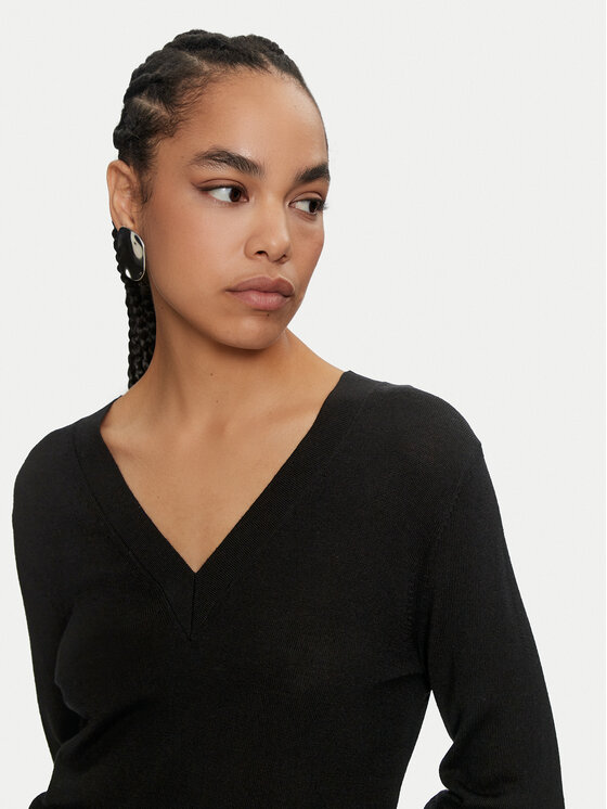 Calvin Klein Calvin Klein Πουλόβερ K20K207451 Μαύρο Regular Fit
