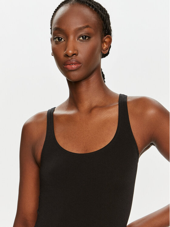 Wolford Wolford Glaustinukė Jamaika 75085 Juoda Slim Fit