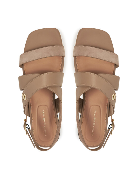 Tommy Hilfiger Tommy Hilfiger Sandały FW0FW08507 Beżowy
