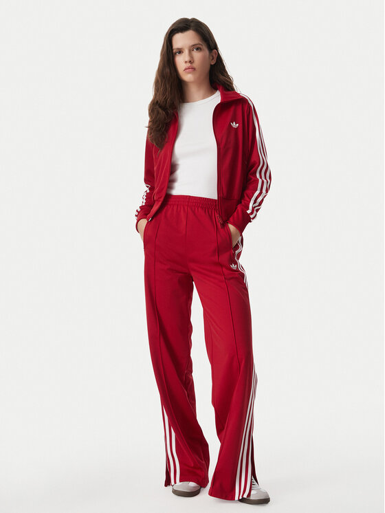 adidas adidas Dressipüksid Firebird Loose Tracksuit KS4670 Punane Loose Fit