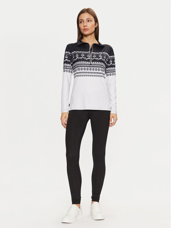 Surfanic Surfanic Termoaktyvus apatinis trikotažas, viršus SWU2605 Juoda Slim Fit
