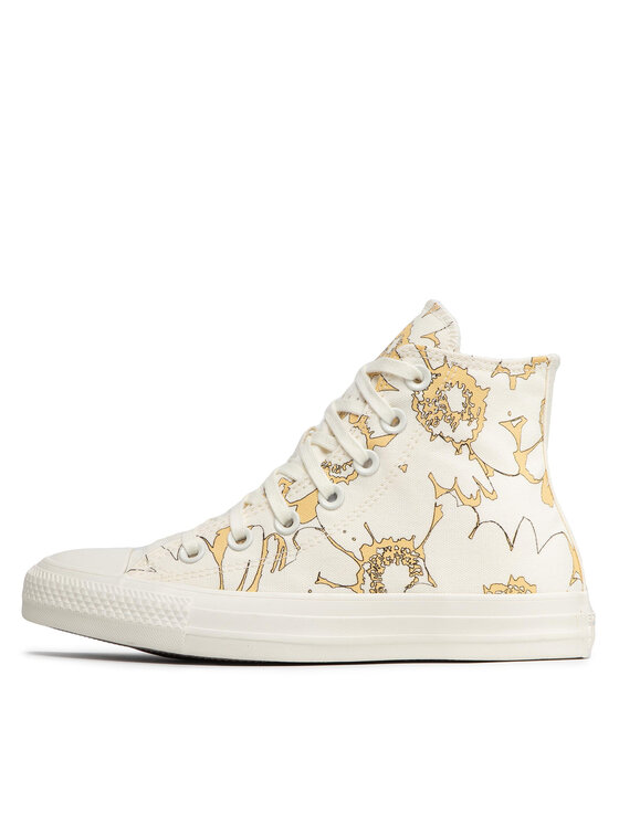 Converse Converse Кеди Chuck Taylor All Star Crafted Florals A01188C Бежевий