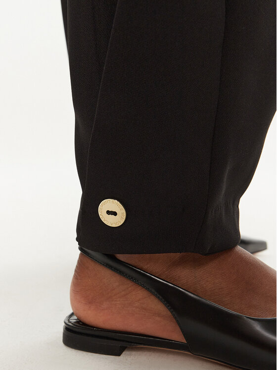 LOLA CASADEMUNT LOLA CASADEMUNT Pantaloni di tessuto LF2414010 00N Nero Regular Fit