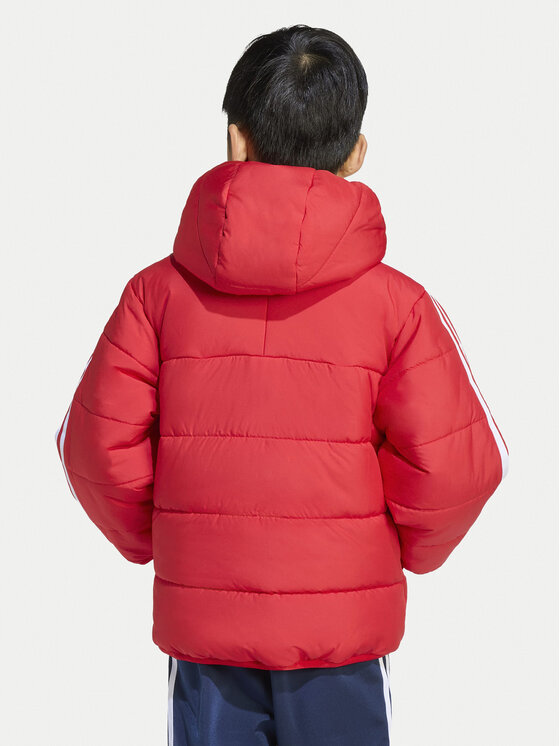 adidas adidas Giubbotto invernale adicolor JV8550 Rosso Loose Fit