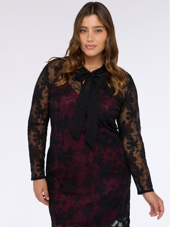 Fiorella Rubino Fiorella Rubino Abito da sera 7063T001737N033 Nero Slim Fit