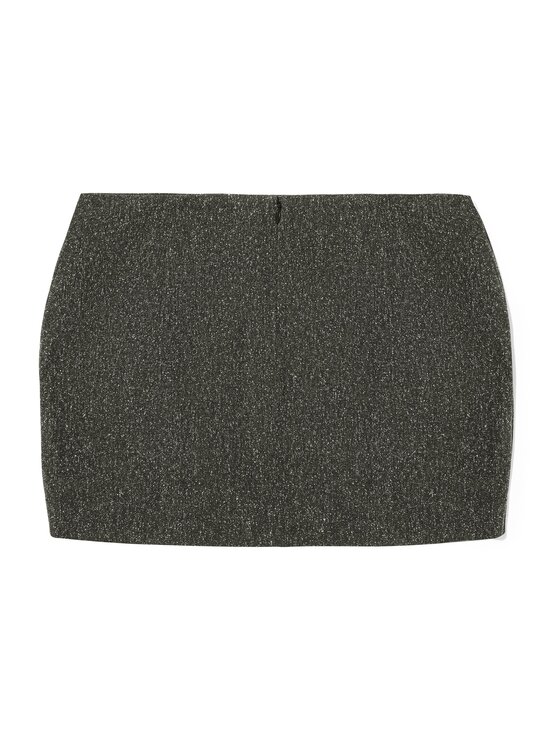 La Mania La Mania Spódnica SHORTY Szary Classic Fit
