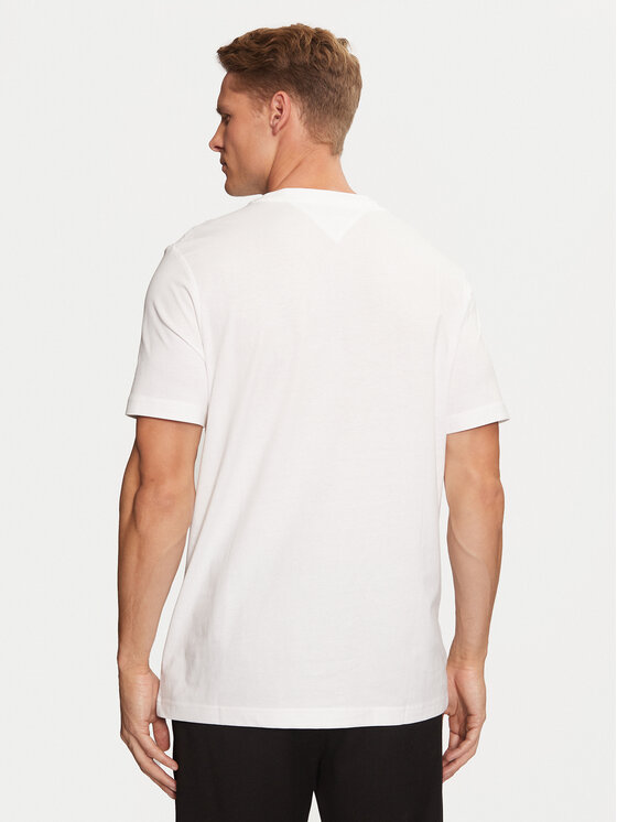 Tommy Hilfiger Tommy Hilfiger T-krekls MW0MW36500 Balts Regular Fit