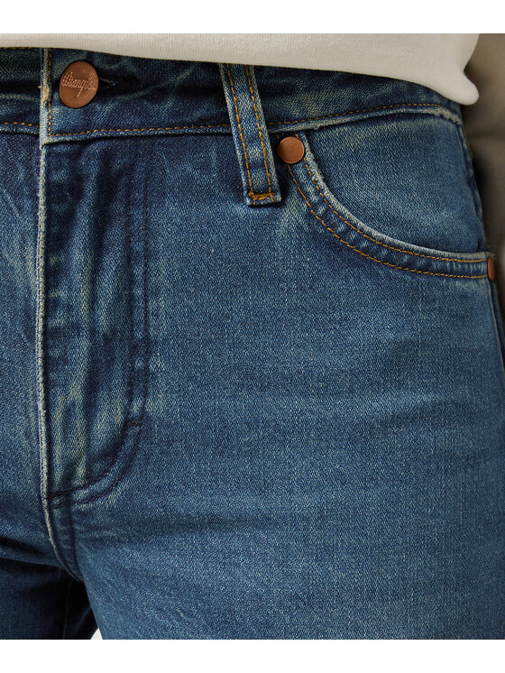 Wrangler Wrangler Jeansy 112356414 Niebieski Bootcut Fit