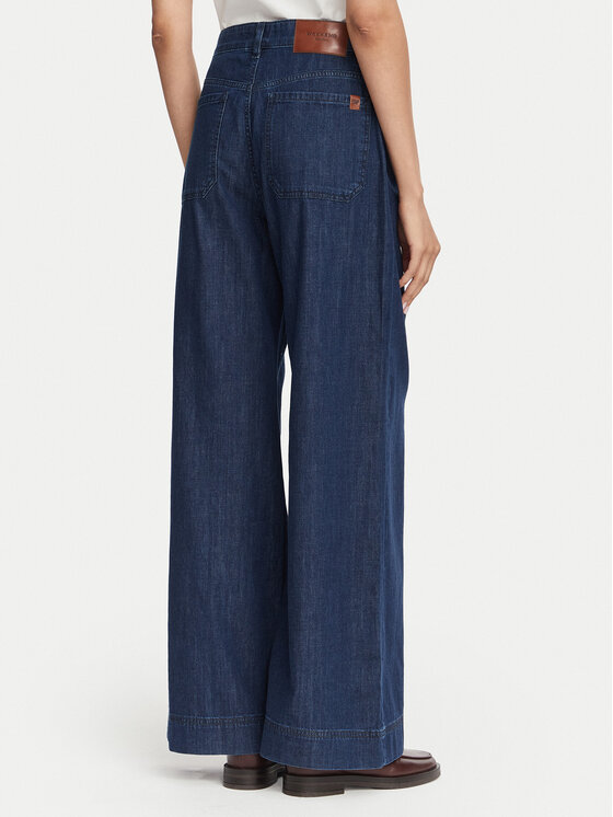 Weekend Max Mara Weekend Max Mara Jeansy Vega 2625186021 Granatowy Wide Leg