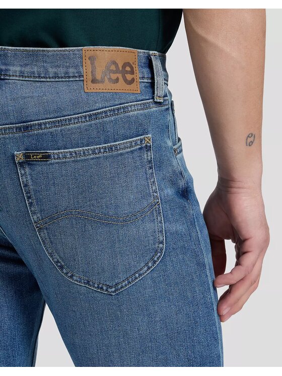 Lee Lee Jeansy DAREN Niebieski Straight Leg