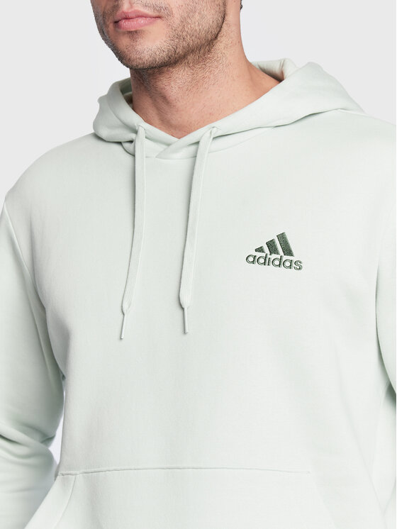 adidas adidas Bluză Essentials HL2275 Verde Regular Fit