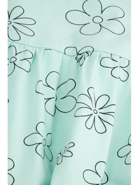 Coccodrillo Coccodrillo Každodenní šaty WC6129201VGA-031 Zelená Regular Fit