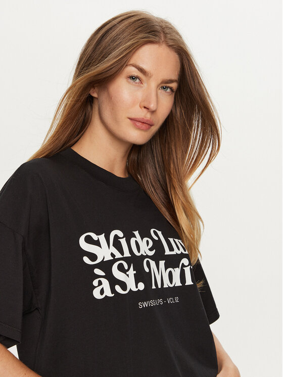 ViCOLO ViCOLO T-shirt RS0052 Nero Regular Fit