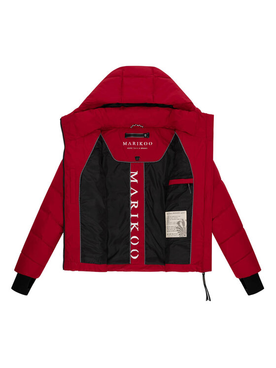 Marikoo Marikoo Kurtka zimowa Yukanii Czerwony Regular Fit