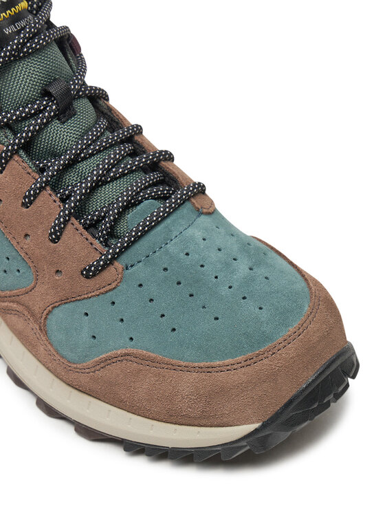 Merrell Merrell Pohodni čevlji Wildwood Mid Ltr Wp J068031 Zelena