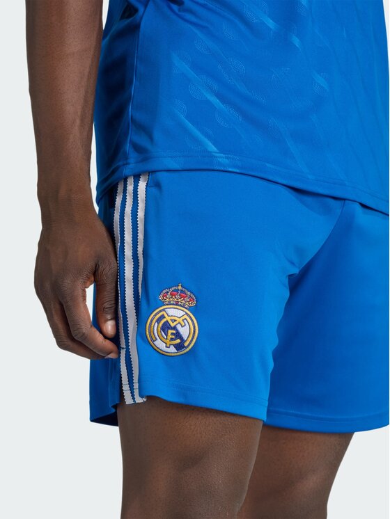 adidas adidas Szorty sportowe 157995 Błękitny Regular Fit