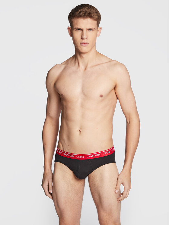 Calvin Klein Underwear Calvin Klein Underwear Set 7 kusů slipů 000NB2859A Černá