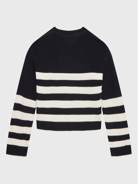 Tommy Hilfiger Tommy Hilfiger Sweater Nautical KG0KG07078 D Sötétkék Regular Fit