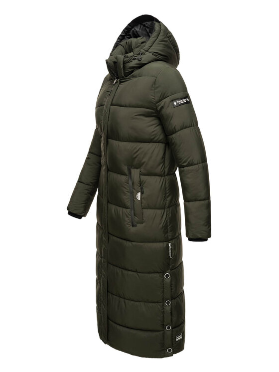 Navahoo Navahoo Kurtka zimowa Isalie Zielony Regular Fit