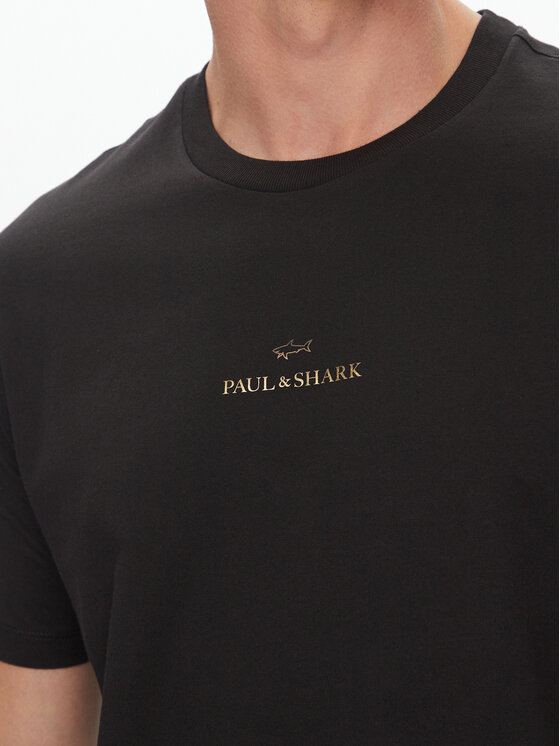 Paul&Shark Paul&Shark Póló C0P1240 Fekete Regular Fit