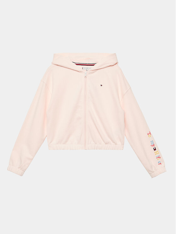 Tommy Hilfiger Tommy Hilfiger Μπλούζα KG0KG07199 D Ροζ Regular Fit